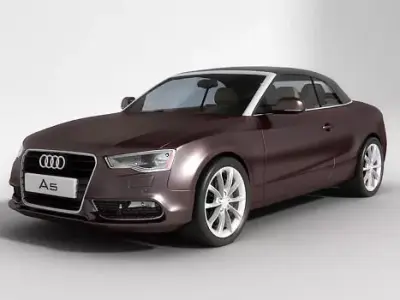 Audi Cabrio 2014 3D model