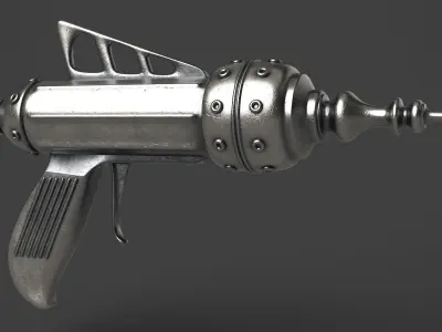 Fantasy Gun 16 3D model