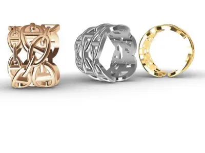 Rings Hermes  3D print model