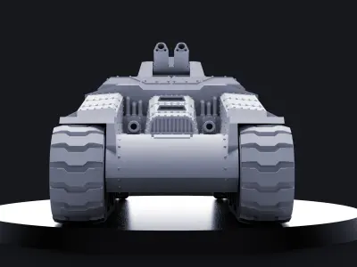 Rapid Deployment Assault Rover - Mutant Militia 3D print model