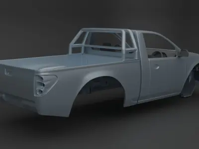 3D Print Model Mitsubishi Triton L200 3D print model