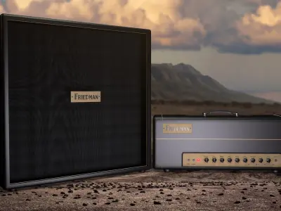 Friedman BE-100 Amp 3D model