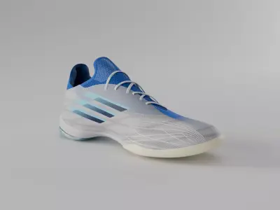 Adidas SpeedXFlow Futsat Shoe Low-poly 3D model