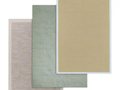 Rug Set 1050 3D model