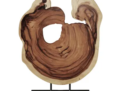 Wood Decor 03 3D model