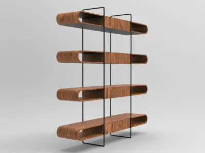 Vigo Bookcase 3D model