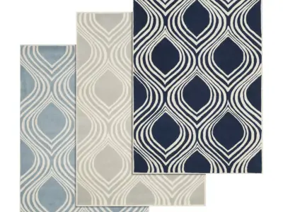 Rug Set 2365 3D model