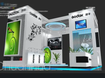 Showroom - Area -6X6-3DMAX2009-017 3D model