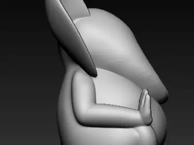 Ganesha Idol 3D Printable model 10 3D print model