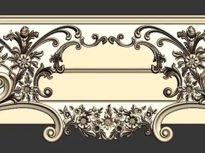 Decorative Ornamental 49 3D model