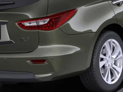 Infiniti JX 2017 VRAY 3D model