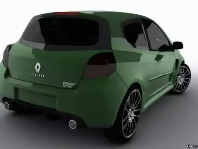 Clio renault 3D model