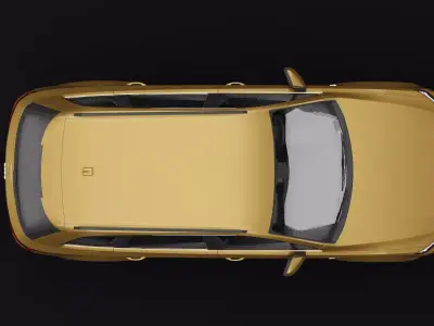 Audi Q7 Tfsi e Brown 3D model