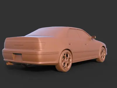 Toyota Mark 2 3D print model