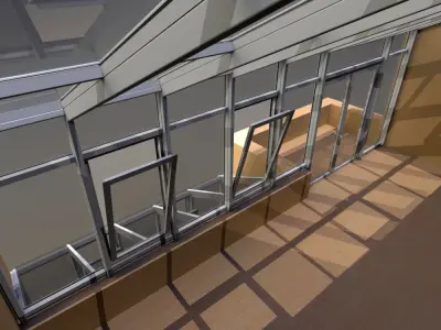 Winter Garden 3D model