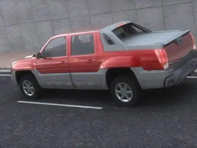 CAR MODEL PACK 2004 Low-poly 3D model