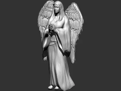 Angel Sculpture 3D print model