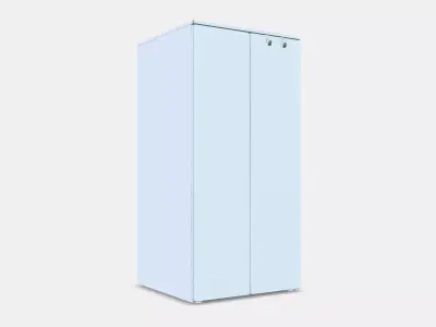 SMASTAD - PLATSA Wardrobe 1 Low-poly 3D model