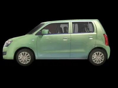 Car Karimun Wagon R Indonesian Low-poly 3D model