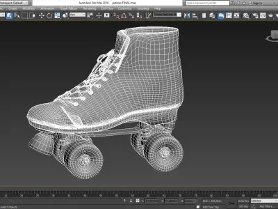 ROLLER SKATE 3D model