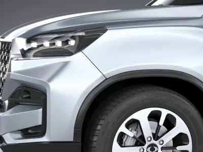 SsangYong Rexton 2021 3D model