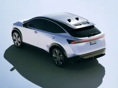 Nissan Ariya 2021 Low-poly 3D model