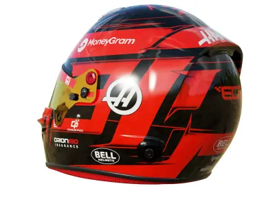 F1 Esteban Ocon Helmet 2025  3D model