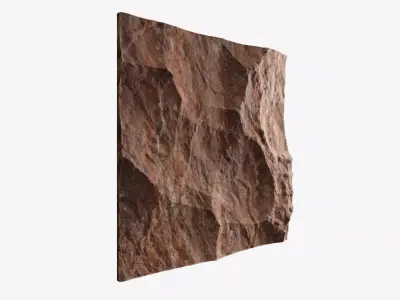 21-RockPanel piece of rock 3D model