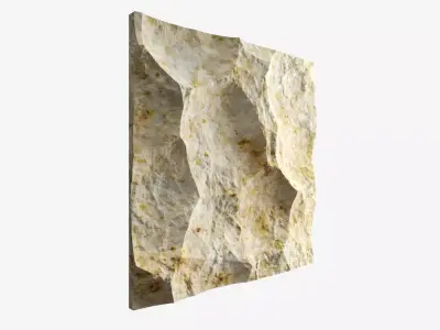135-RockPanel piece of rock 3D model
