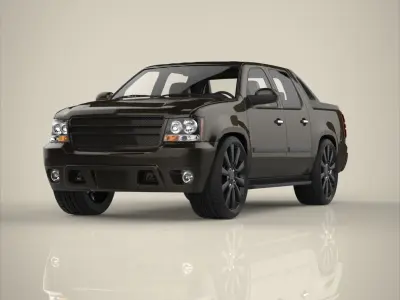 Suv truck 3D model
