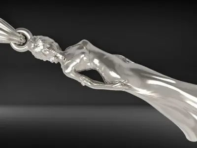 PRINCESS PENDANT 3D print model purchase