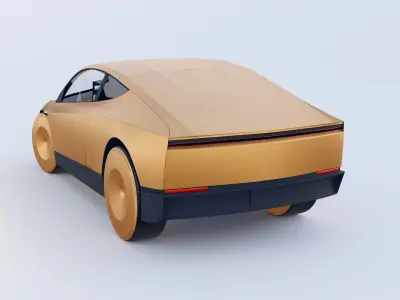 Tesla Robotaxi 3D model
