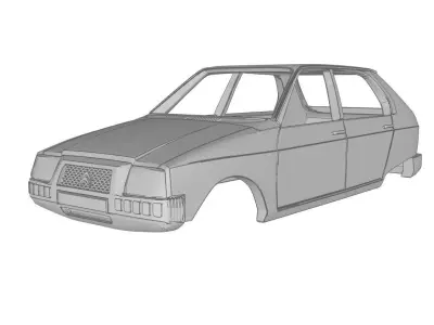 Citroen Visa 3D print model