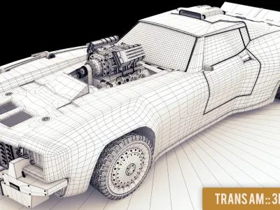 Redline Trans AM by DSZarts 3D model