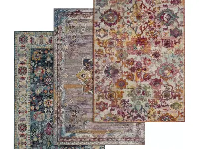 Rug Set 454 3D model