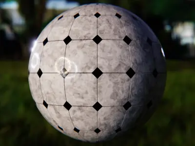 Luxury Diamond Marble Floor Shader - Procedural PBR Texture