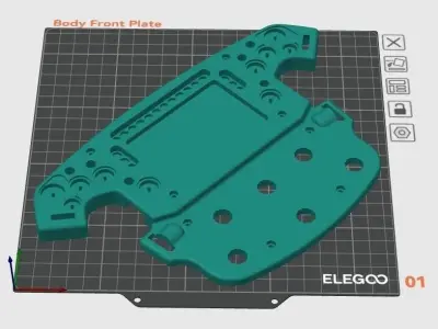 F1 Steering Wheel Full-Scale 3D print model