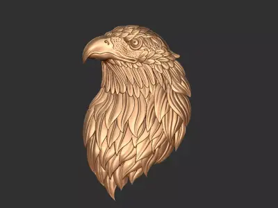 eagle head 3D print model purchase