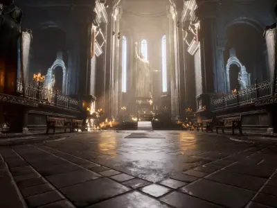 Ancient Cathedral 3D model