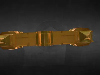 Secret City Gate 3D print model