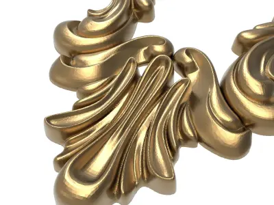  decorative pattern ready for 3D printing 3D model