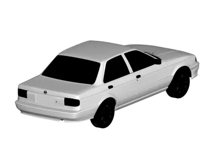 Nissan Tsuru 3D model
