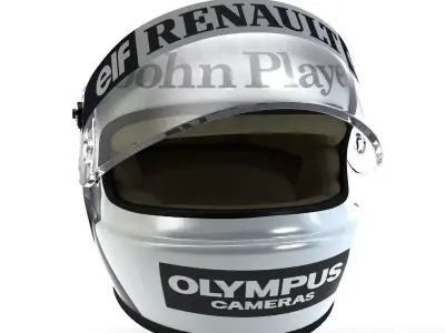 Elio de Angeles Helmet 1985 Low-poly 3D model
