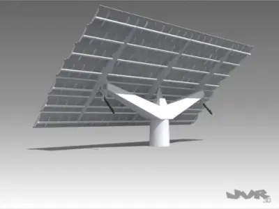 Solar Tower 2 3D model