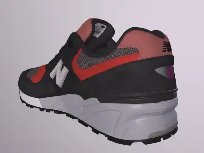 NEW BALANCE 999 SHOES PBR Low-poly 3D model purchase