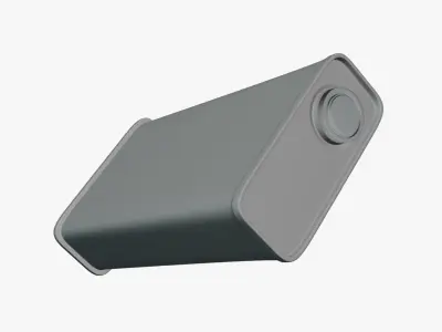 Basic Oil Tin Can - Geometry Only No Textures No Materials 3D model