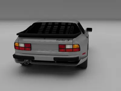 Porsche 944 Turbo S 3D model