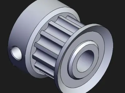 Stepper Motor 3D model