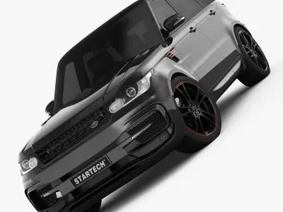 Range Rover Sport Startech 2014 3D model