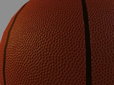 Basketball Ball Free low-poly 3D model
